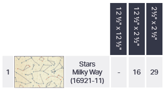 Rise and Shine-Quilt Pattern errata