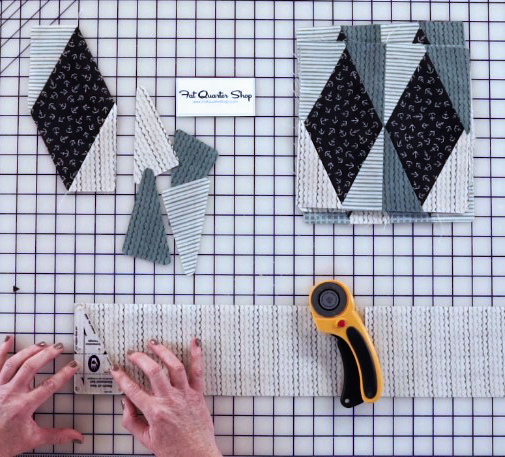 Sailing the Blue-Using the triangle template