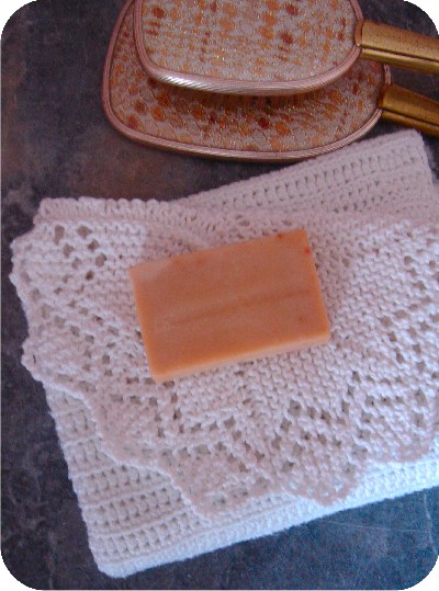 lace facecloth