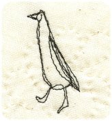 Runner duck embroidery - Free Patterns
